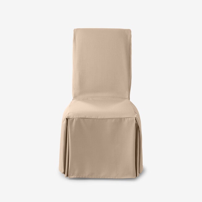 Metro Dining Room Chair Cover, TAUPE, hi-res image number 0
