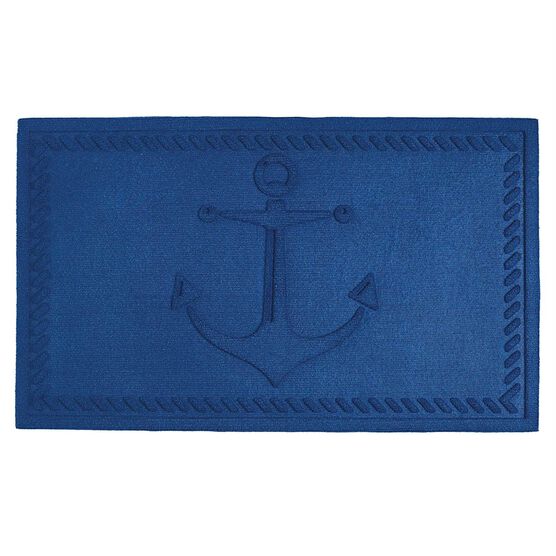 Blue Anchor Hog Mat 18X30 Floor Coverings, BLUE, hi-res image number null