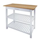 Kitchen Island with Solid American Cherry Top, , alternate image number null