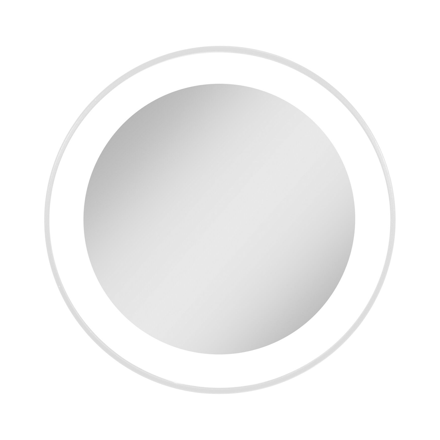 Mini LED Lighted Spot Mirror, WHITE, hi-res image number 0