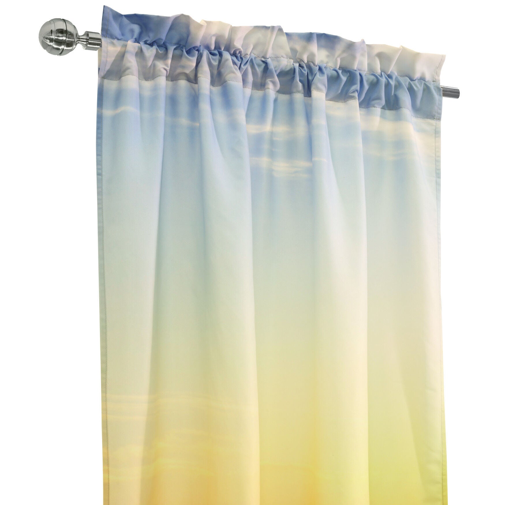 Photo Real Lighthouse Light Filtering Pole Top Curtain Pair, , alternate image number 3