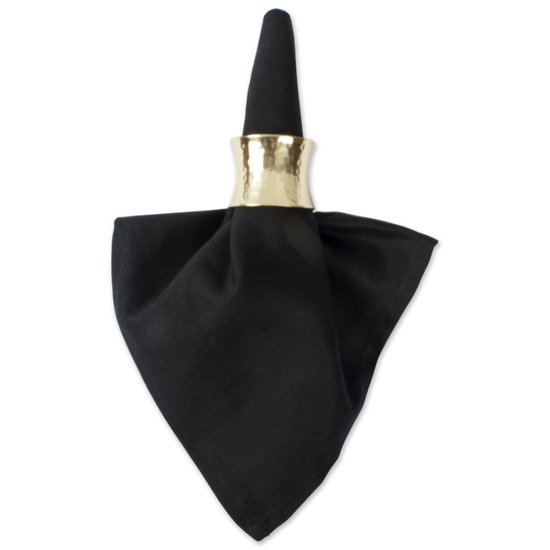 Black Napkin, Set of 6, , alternate image number 4