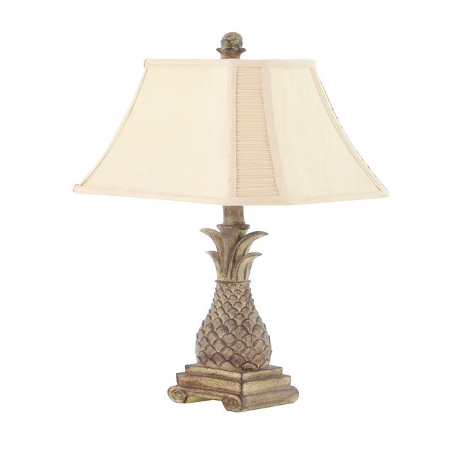 Set Of 2 Brown Polystone Tuscan Table Lamp, , alternate image number 3