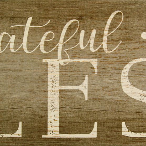 Grateful, Thankful, Blessed Wall Art, , alternate image number null