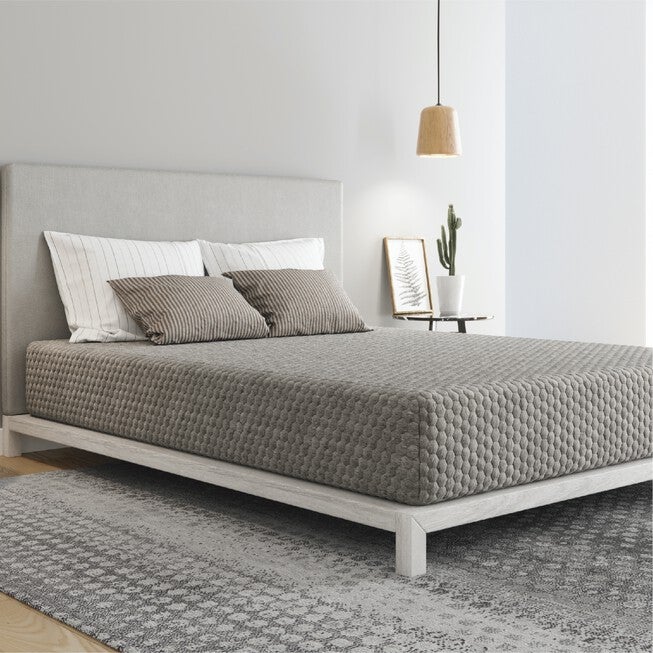 10 inches Gel Memory Foam Mattress, Medium, Full Mattress, GREY, hi-res image number null