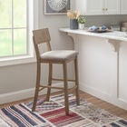 Jordan Gray Wash Bar Stool, , alternate image number null