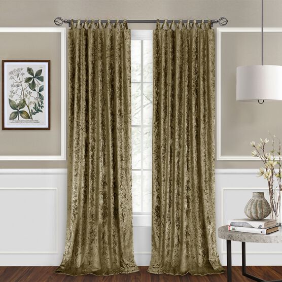 Harper Criss-Cross Window Curtain Panel - 50x63, , alternate image number null