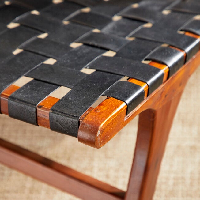 Black Mahogany Contemporary Accent Chair Accent Chair, , alternate image number 4