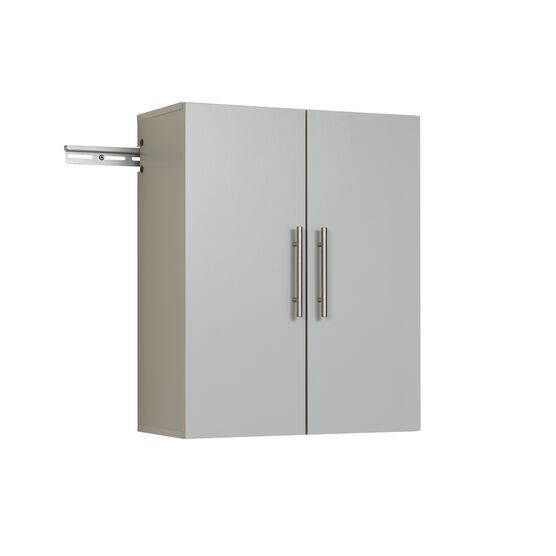 HangUps 24" Upper Storage Cabinet, Light Gray, , alternate image number null