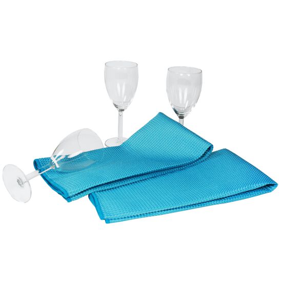 Microfiber Waffle Cloth & Towel 5pc Set, , alternate image number null