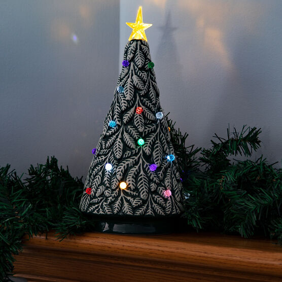 Ceramic Needle Detail Christmas Tree, , alternate image number null