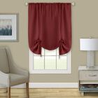 Darcy Window Curtain Tie Up Shade - 58x63, MARSALA, hi-res image number null