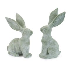 Long Ear Rabbit Figurine Set of 4