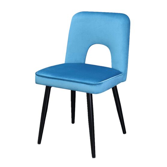 Nancy Teal Velvet Accent Dining Chair, Set of 2, , alternate image number null