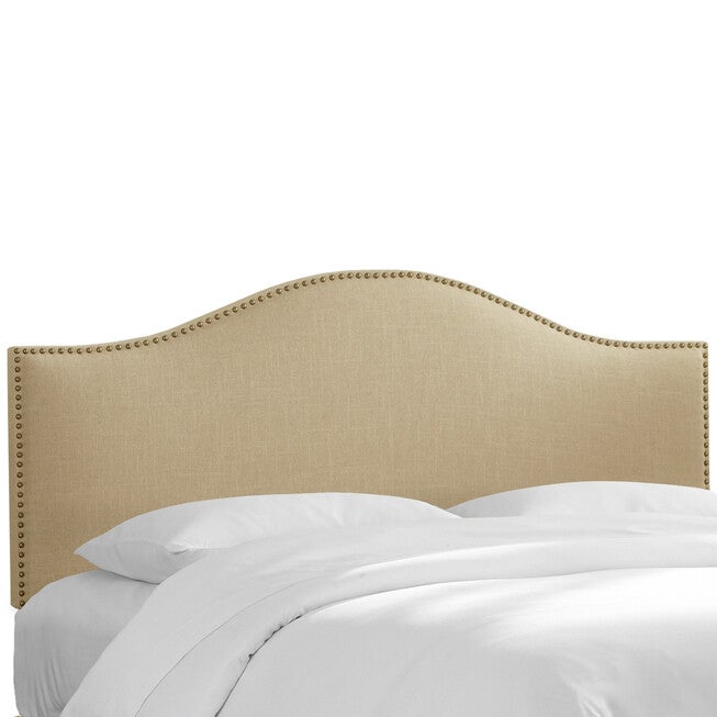 Ashland Nail Button Headboard, LINEN SANDSTONE, hi-res image number 0