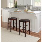 Lancer Backless Counter Stools, Espresso - Set of Two, , alternate image number null