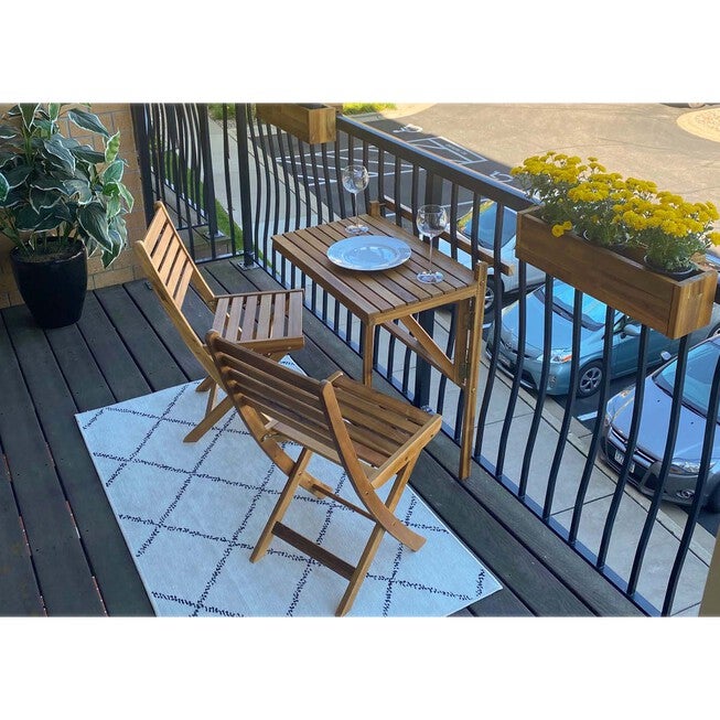 Folding Balcony Table, , alternate image number null