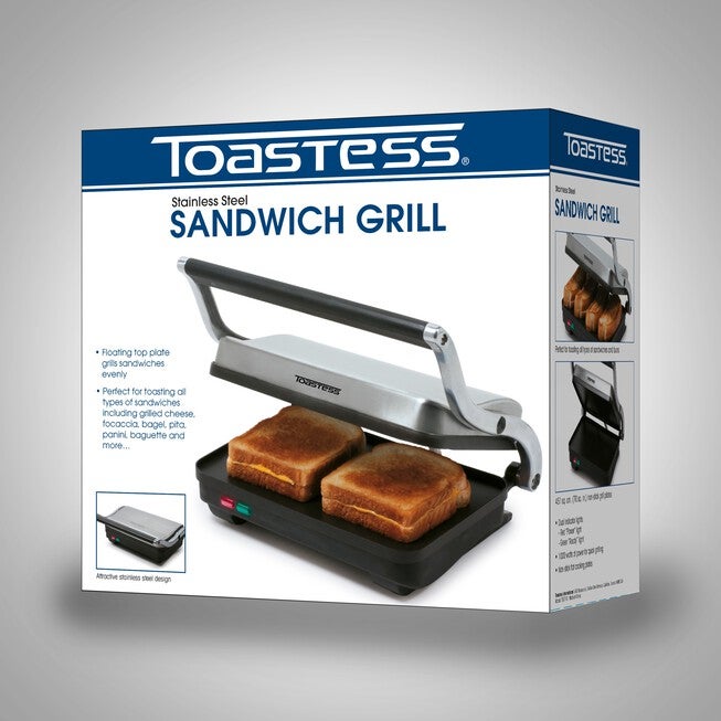 Stainless Steel Sandwich Grill, , alternate image number null
