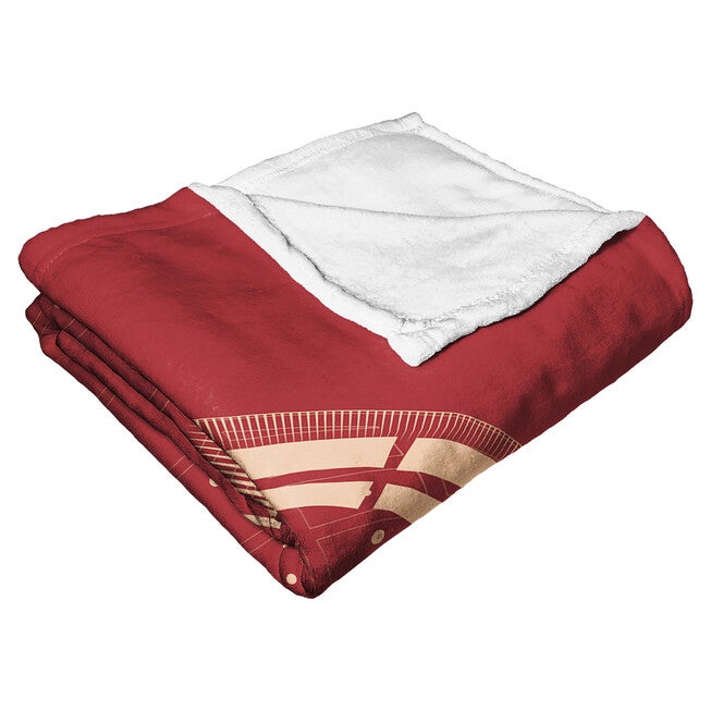 Wb Harry Potter Snowglobe Silk Touch Throw, , alternate image number 4