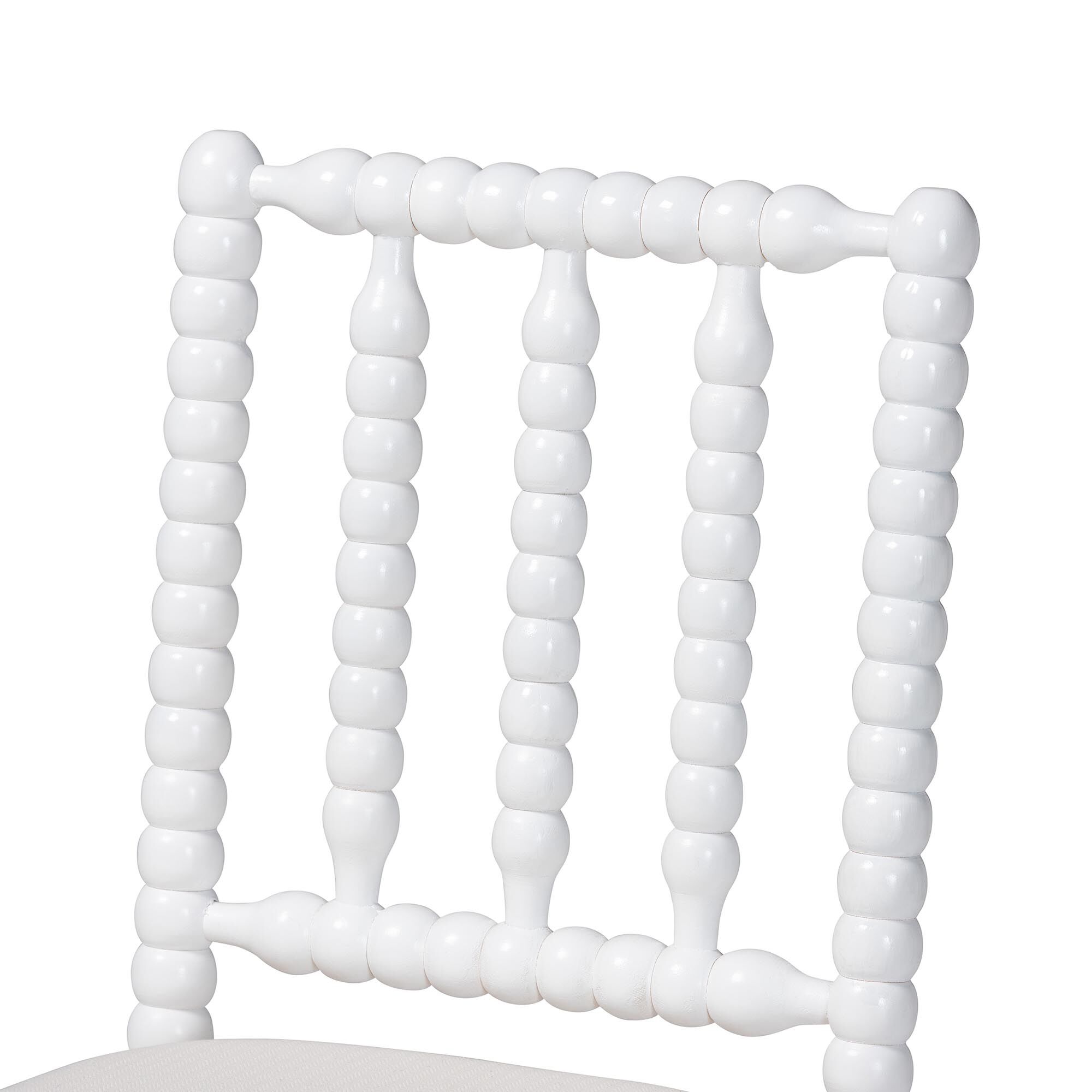 Deya Bobbin Counter Stool, WHITE, alternate image number 5