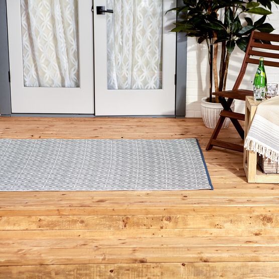 Rust Diamond Outdoor Rug 4X6 Ft Floor Coverings, , alternate image number null