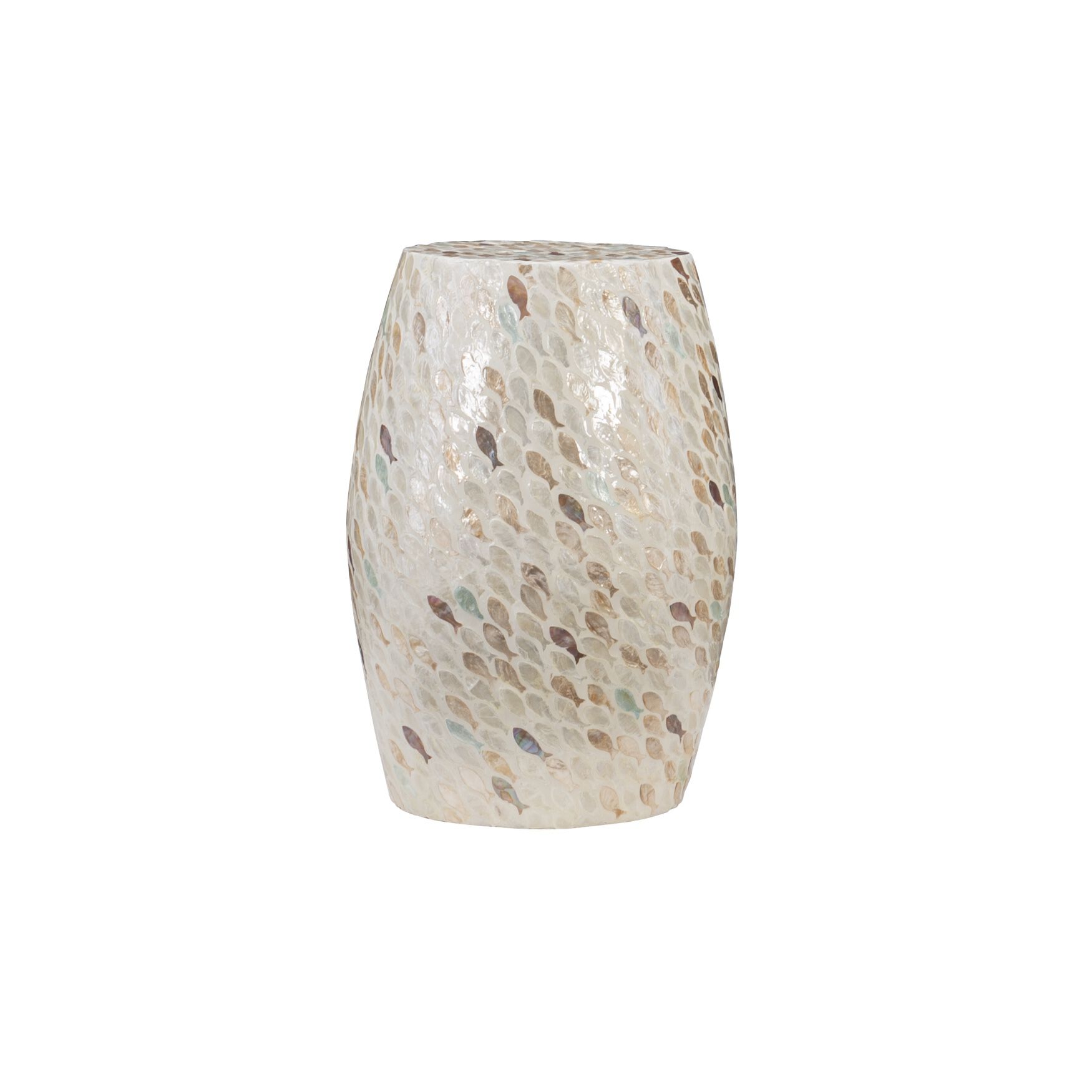Capiz Drum Table Accent Tables (Including End Tables), MULTI, hi-res image number 0