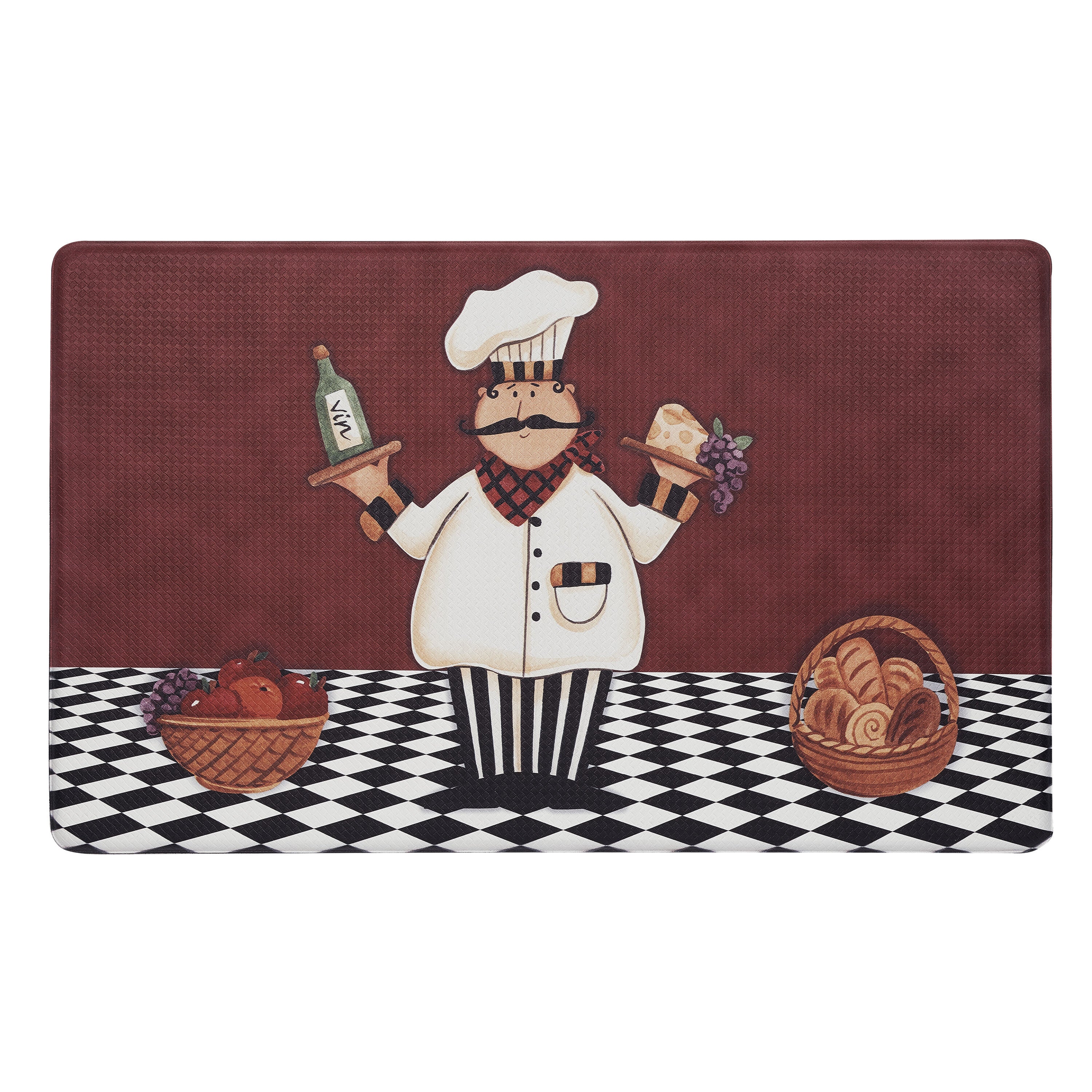 Cucina 18-in. x 30-in. Anti Fatigue Mat, MULTI, hi-res image number 0