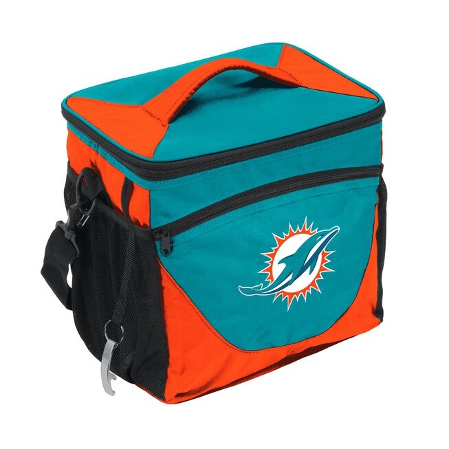 Miami Dolphins 24 Can Cooler Coolers, MULTI, hi-res image number 0