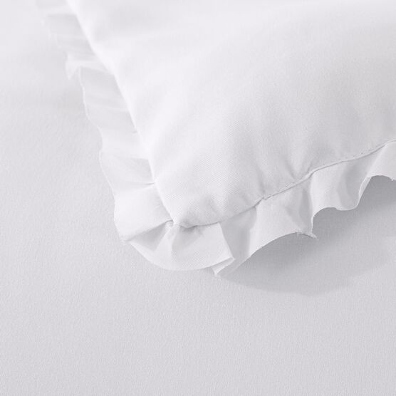 Ruffled Edge Down Alternative Blanket, , alternate image number null