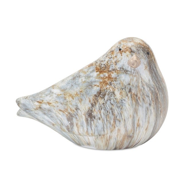 Bird (Set of 2) 4.5 inchesH Terra Cotta, BLUE/GREY/WHITE, alternate image number null