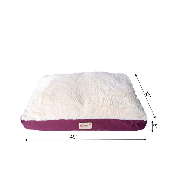 Extra Large Pet Dog Bed Mat With Poly Fill Cushion & Removel Cover, , alternate image number null