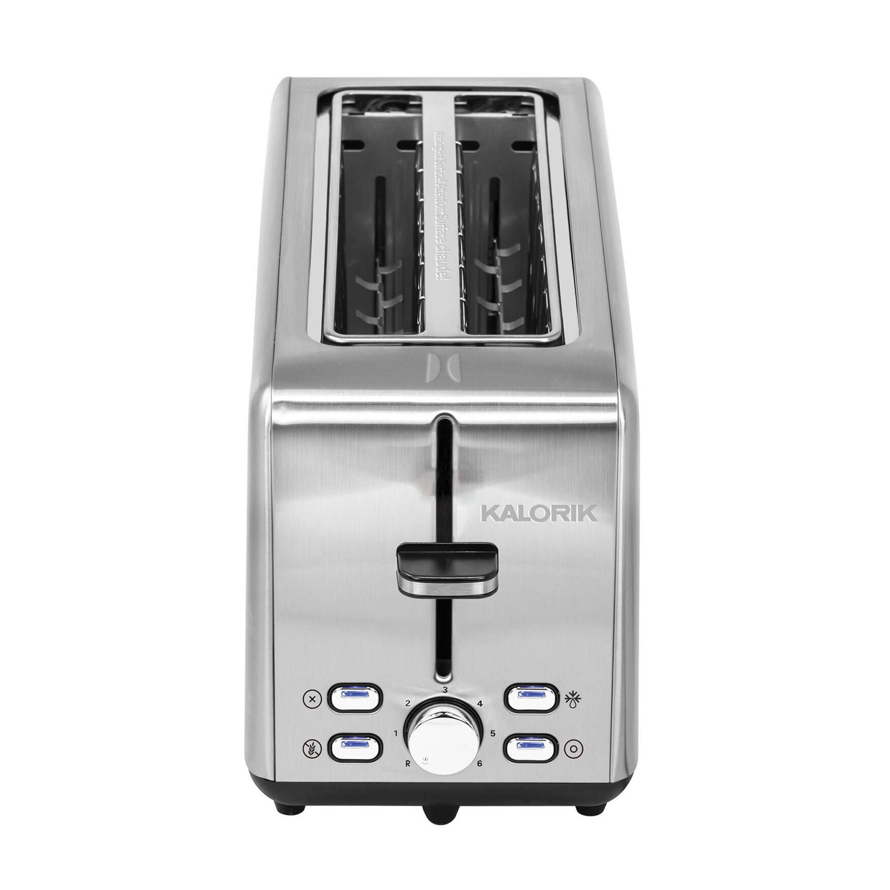 Kalorik 4Slice LongSlot Toaster Stainless, Stainless Catherines