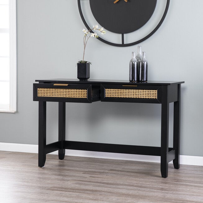 Chekshire Storage Console, BLACK, hi-res image number null