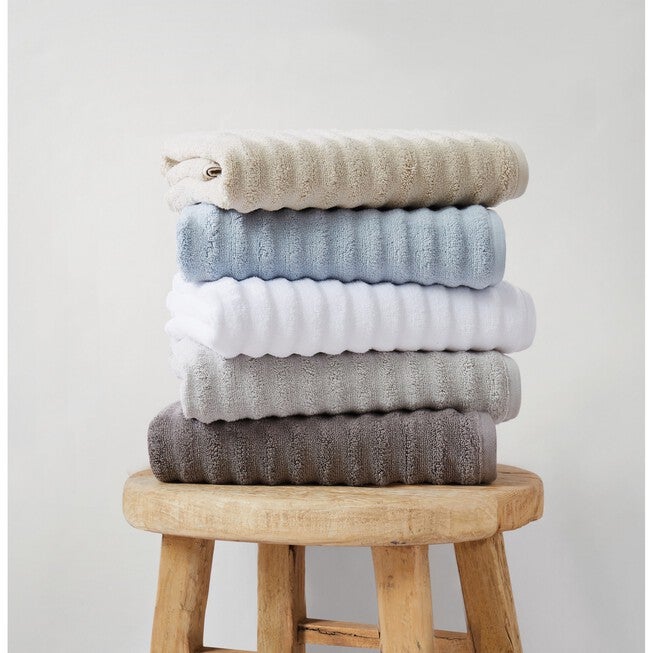 Zero Twist 6 Piece Grey Towel Set, , on-hover image number null