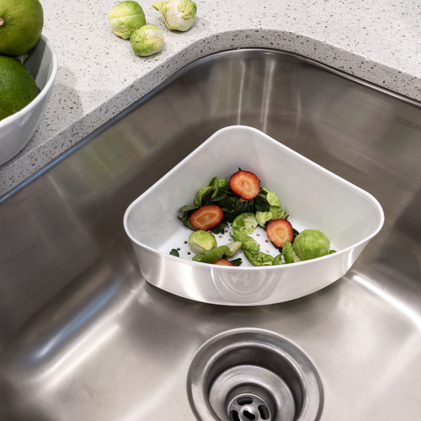 Corner Sink Strainer, Set of 2 Catherines