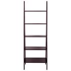 5-Shelf Ladder Bookcase-Espresso, ESPRESSO, hi-res image number null