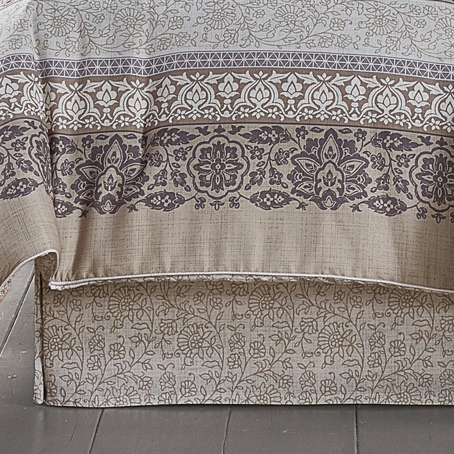 Chelsea Grey 4 Piece Comforter Set, GRAY, alternate image number null