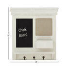 White Farmhouse Abstract Wood Wall Décor, , alternate image number null