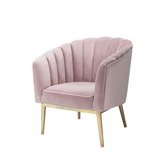 Accent Chair, BLUSH PINK GOLD, hi-res image number null