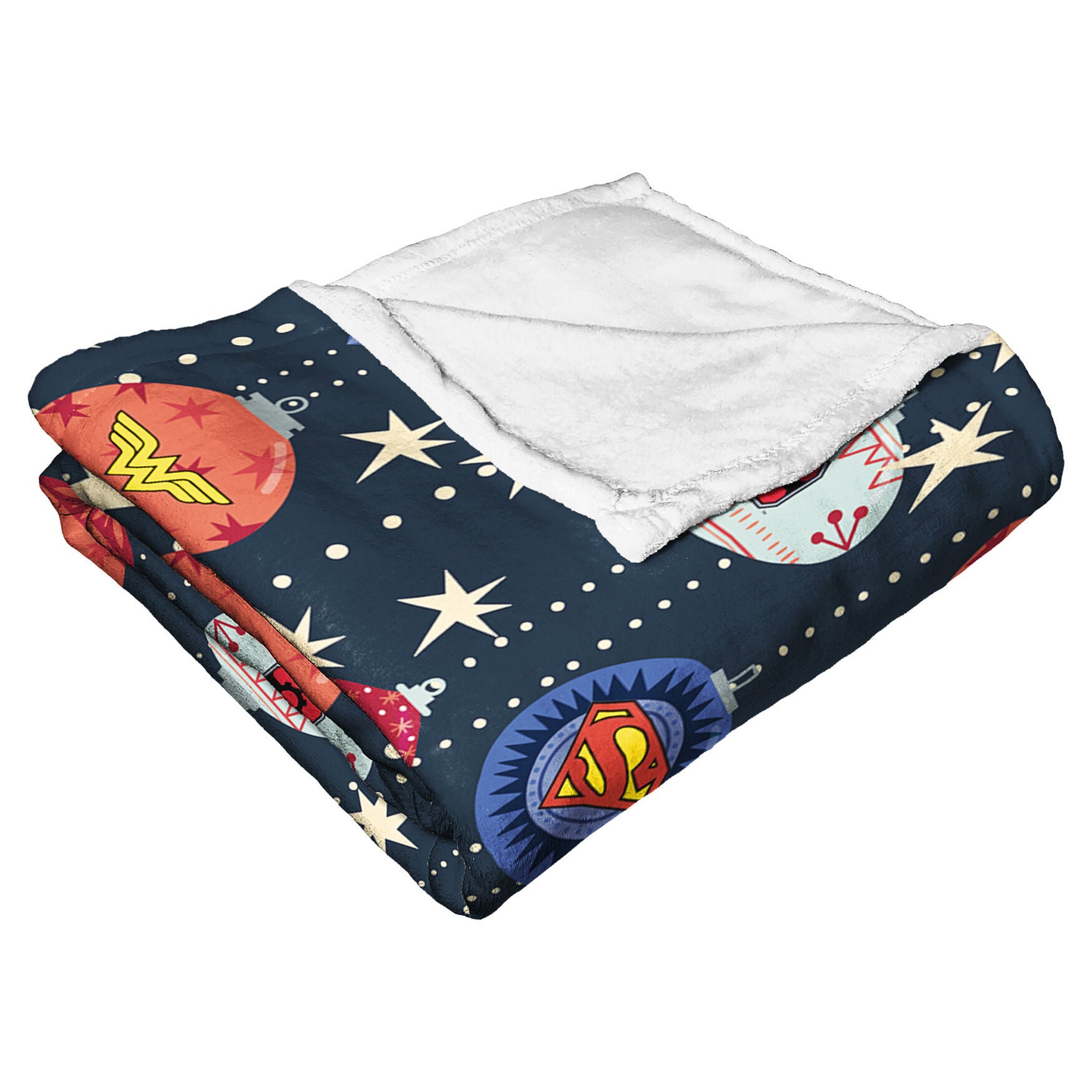 Wb Dc Justice League Hero Ornaments Silk Touch Throw, , alternate image number 4