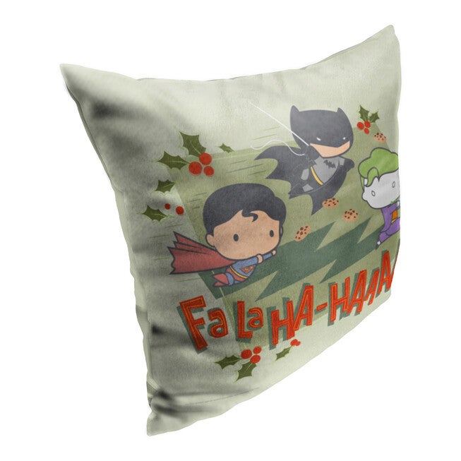 Wb Dc Justice League Fa La Ha Printed Throw Pillow, , on-hover image number null