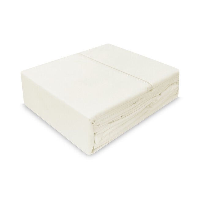 SensorPEDIC Ice Cool 400 Thread Count Cotton-Rich Cream Sheet Set, , alternate image number 7