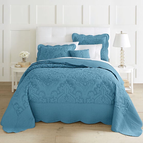 Amelia Bedspread, LAGOON, hi-res image number null