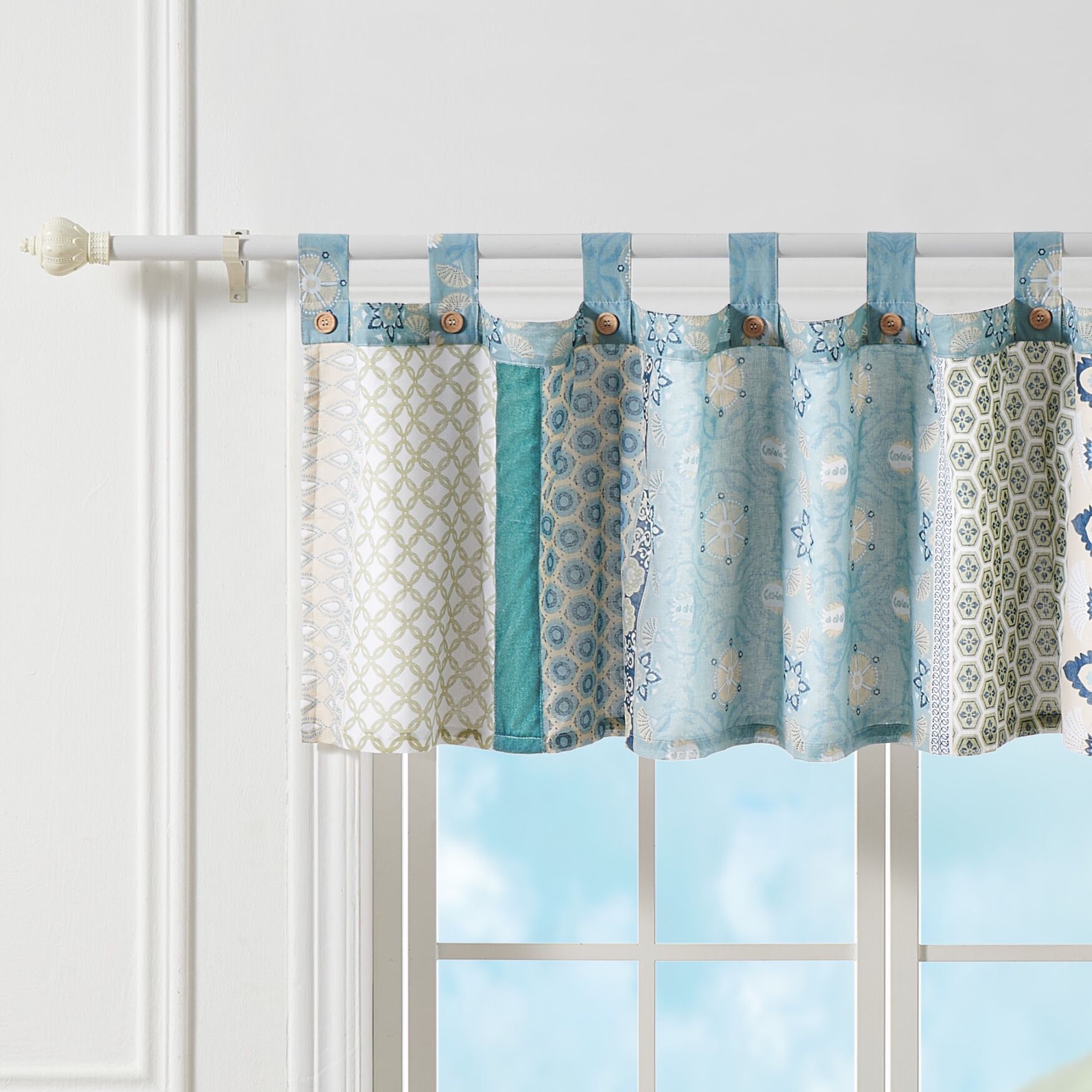 Thalia Window Treatment Valance Curtains, Tango, , alternate image number 5