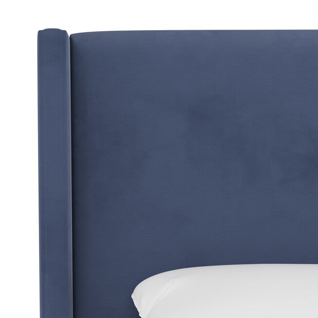 Velvet Wingback Headboard, , alternate image number 3