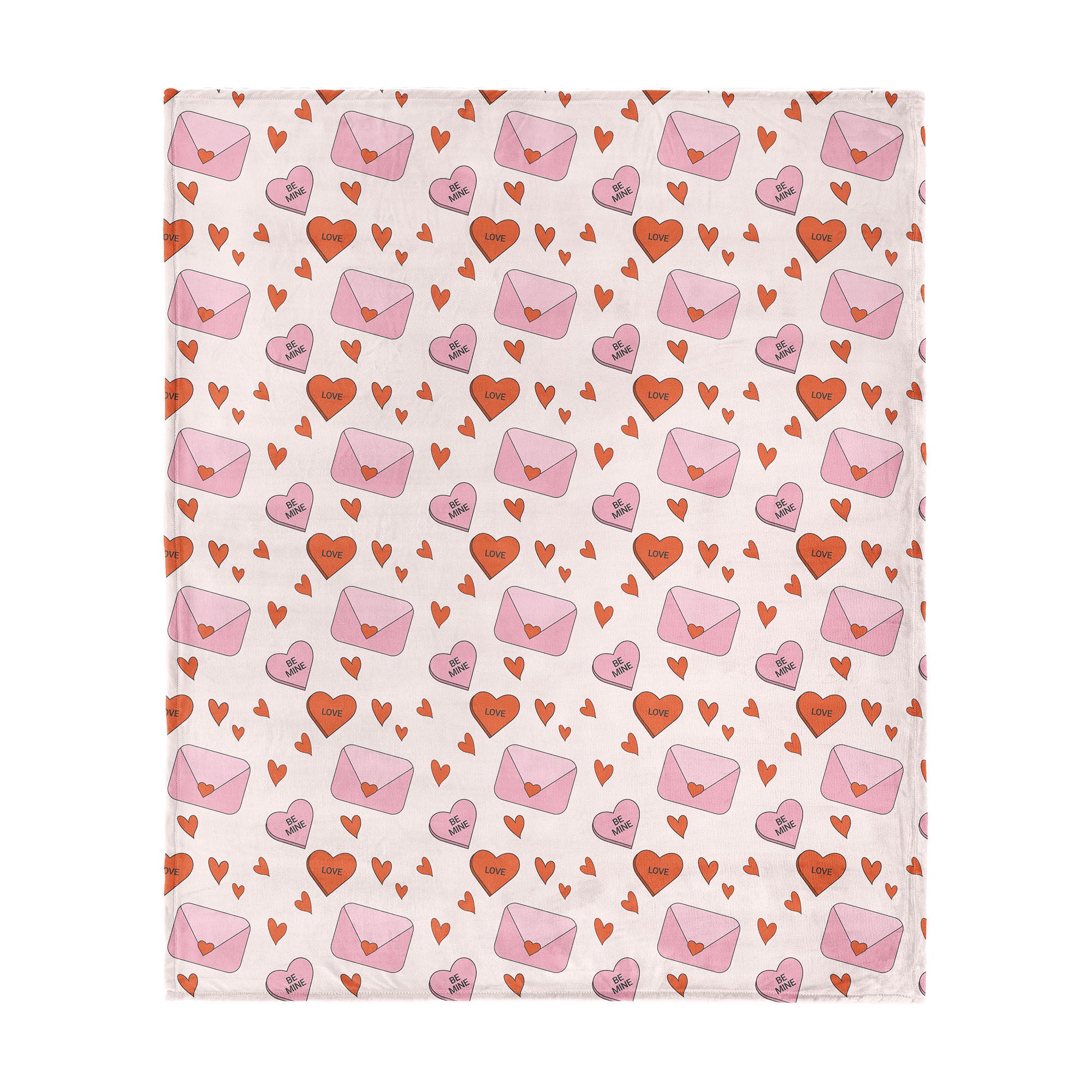 Valentine's Day Send My Love Silk Touch Throw Blanket 60x80 Inches, SEND MY LOVE, hi-res image number 0