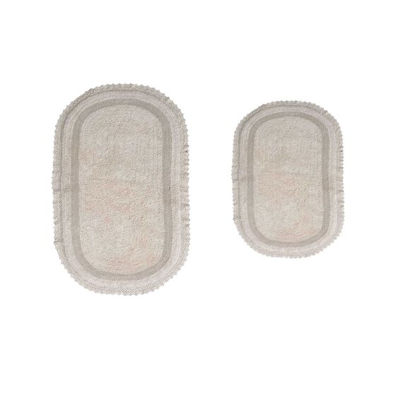 Auburn 2 Piece Reversible Bath Rug Collection, IVORY, hi-res image number null