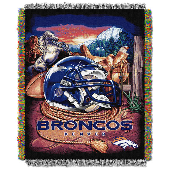 Broncos Home Field Advantage Throw, MULTI, hi-res image number null