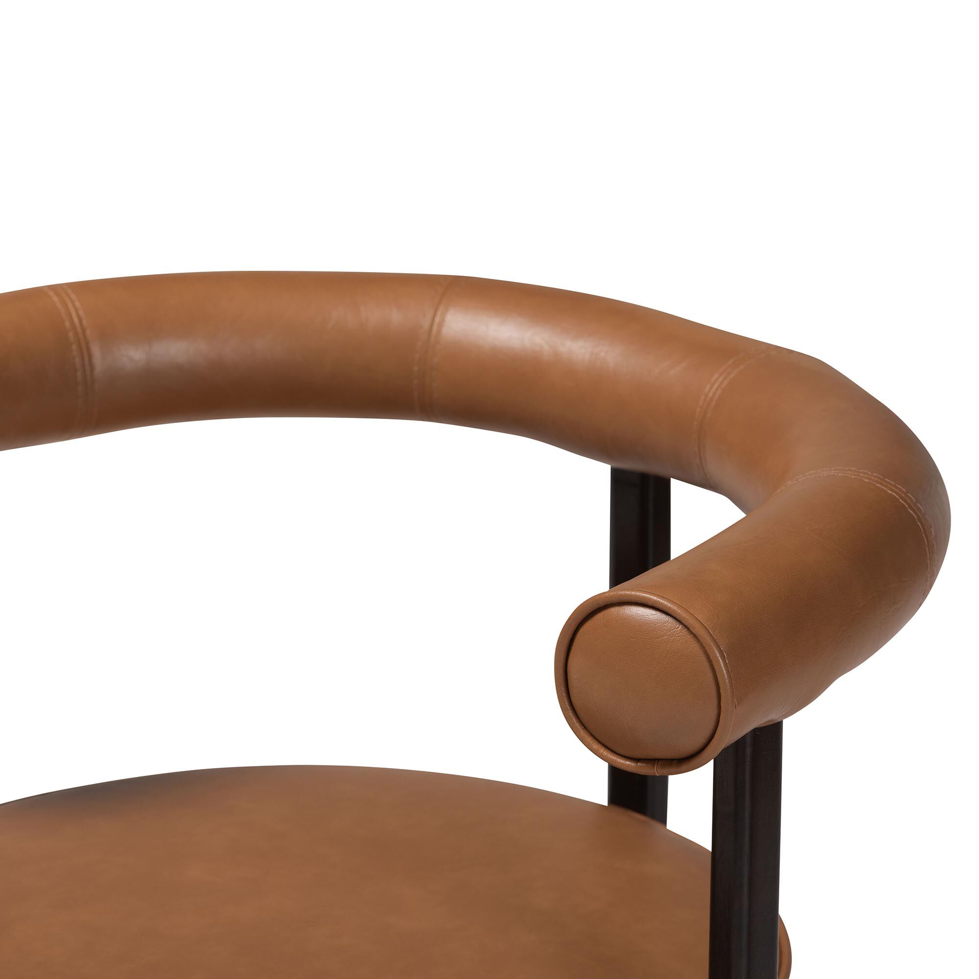Delacruz Swivel Dining Chair, TAN, alternate image number 5