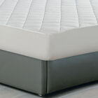 All-In-One Repreve Recycled Soft Terry Fitted Mattress Pad, Twin, , on-hover image number 1